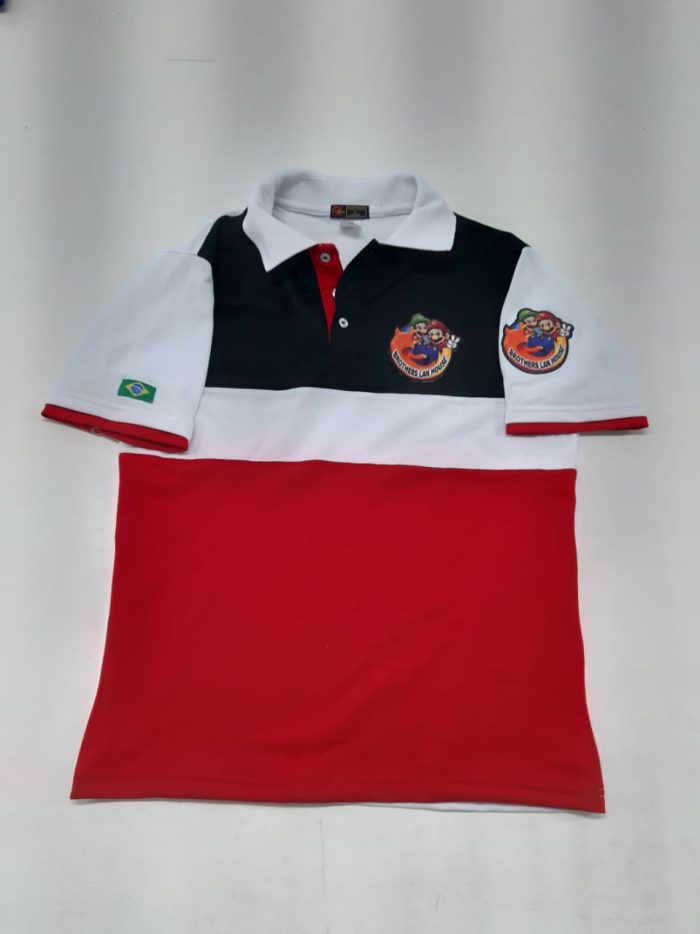 Kit de camisa para uniformes fardamentos modelo gola polo personalizada e exclusiva para a sua empresa