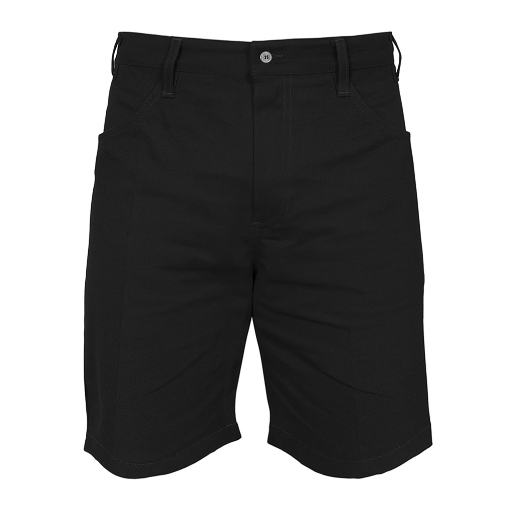 bermuda-brim-sarja-preta-unialpha-uniformes-servico Bermuda Brim Sarja Preta Cós Tradicional Unialpha Uniformes para uniforme social e operacional.